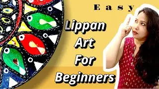 15 mint mein banaye # Lippan art | Lippan art tutorial | Wall Decor Ideas | How to make lippan art |