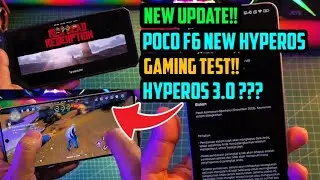 New Update Akhir Tahun Poco F6 Apakah HyperOS 3.0 Performa Lebih Mantap Auto Update!!