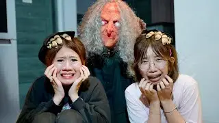 KAKEK MISTERIUS MENANGKAPKU DI RUMAH!!