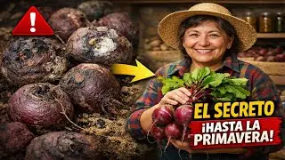 El SECRETO para Guardar Remolachas y que Estén JUGOSAS hasta la Primavera