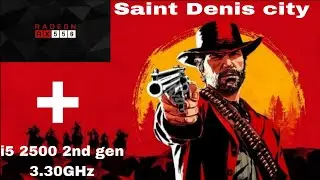 Red Dead Redemption 2 tested on i5 2500 2nd Gen + RX550 2GB + 8GB (4X2DDR3) 1333MHZ // 720P Mix