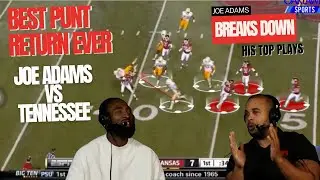 Joe Adams Tennessee Punt Return Breakdown and his Most Electrifying Moments as a Razorback!