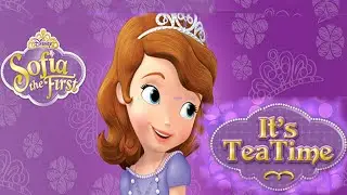 Disney Princess Sofia  The First It's Tea Time Beautiful Game For Kids