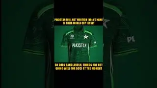 PAKISTAN CRICKET TEAM'S KIT WITH NO INDIAN NAME IN T20 WORLD CUP