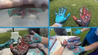 HYDRO DIPPING SHOES! | *Experiment*