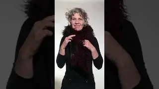 140 cm Tibetlammschal Dunkelrot-hell von Lammfelldesign