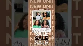 Wig sale! New wigs added! Link in description box!