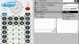 Programming on the TI Nspire, Pt. 1