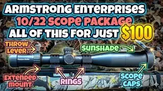 Ruger 10/22 Appleseed Scope Set Up Package&hellip;All Of This For Just $100🤯