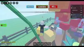playing grow a garden with moon mango