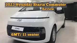 2023 Hyundai Staria 2.2 CRDI VGT 6MT 11-Seater: Review