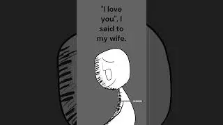 Wife short horror story #short  #shorts #scary  #shorthorrorstory  #illustration #animation #wife