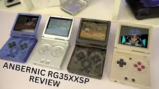 Обзор Anbernic RG35XXSP &mdash; игровой портативный игровой ноутбук в стиле раскладушки GBA SP на базе процессора H700 в стиле ретро