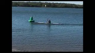 Andy - Slow Motion in Zest Ski at Jacobs Well  - 14th June 2023