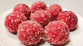 Rose Coconut Ladoo | Sweet Dish Recipe | Gulab Nariyal Ke Laddu