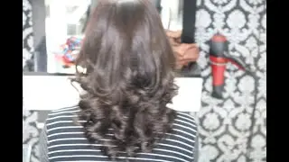 CẮT UỐN XOĂN TẦNG, HƯỚNG DẪN HẠ NỒNG ĐỘ PH, TRÊN NỀN TÓC YẾU