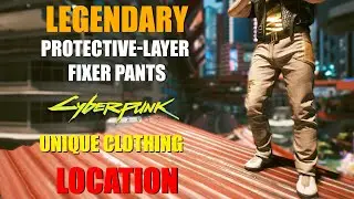 Cyberpunk 2077 - Unique Clothing - Protective Layer Fixer Pants