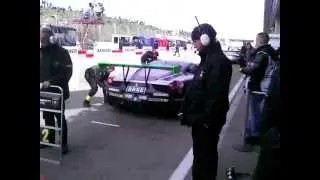 ADAC 2012 GT MASTERS ZANDVOORT PITSTOP FERRARI LAMBORGHINI