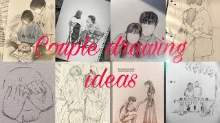 Cute couple sketch ideas🥀✨ ||YOU MUST TRY✨|| easy and cute drawing ideas |