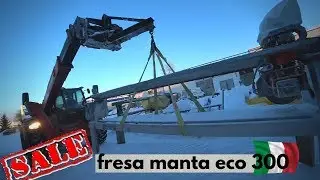 Будни камнеобработчиков: Продаем станок Manta 300 ECO (продано)