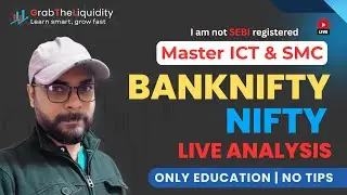 LIVE: 28 JAN 2026 | NIFTY + BANKNIFTY Key Levels, Liquidity Zones & Bias (SMC/ICT)