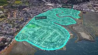 Shoreline Flood Explorer: Corte Madera, CA - Trailer