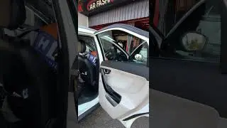 NEXON CAR WINDOW CURTAIN INSTALLATION💯🚘#shorts #viralvideo #nexon#caraccessories