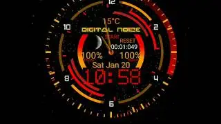 Android Watch Face Blaze HUD Watch!😎