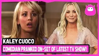 Kaley Cuoco's New Cast Mates Prank Her in Response to Recent Pregnancy Announcement