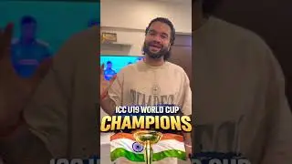 Champions of the world #theballybaazi #u19boys #worldcup #worldchampion #indiancricketteam #indiau19