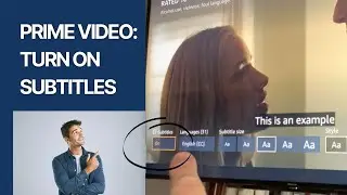 Как включить субтитры на Prime Video