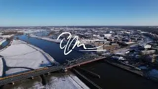 Noorderhaven aan de IJssel in winter wonderland