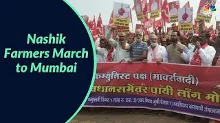 Farmers Protest | Nashik Farmers March To Mumbai To Protest Against Dip In Onion Prices | CNBC-TV18