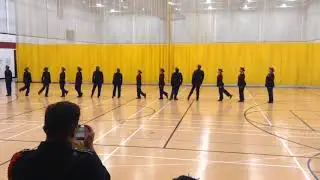 WHS drill team unarmed exhibition