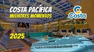 Costa Pacifica - Melhores Momentos - Cruzeiro Santos/Balneario Camburiu/Ilha Bela - 4K