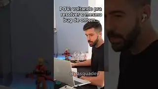 &Ocirc; dor de cabe&ccedil;a 😂 #fyp #dev #ti #bug