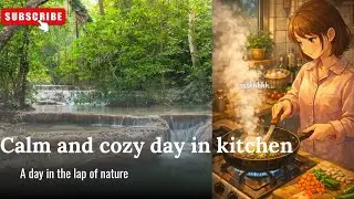 My calm and cozy day in kitchen relaxing at home 🏡|Ghibli vibes video|#cozyhome #cozycooking #ghibli