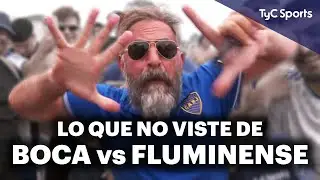 LO QUE NO VISTE DE BOCA vs FLUMINENSE 🔥 FIESTA, INCIDENTES, HINCHAS LOCOS Y MÁS ⚽ COPA LIBERTADORES