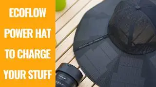 EcoFlow Power Hat - Portable Solar Charger in Action!