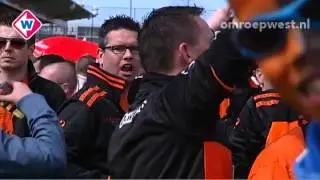 Sfeerreportage HHC Hardenberg-GVVV vanaf Katwijk-complex