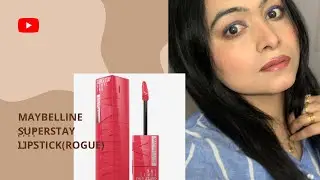 Maybelline Superstay Lipstick (Rogue) is my favourite 😍😍@Navitpannu456 #trending #viralvideo #best