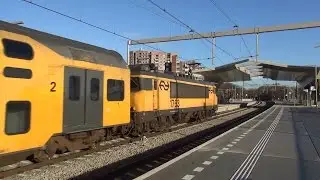 Vertrek NS DDAR-3 met E-Loc 1763 - Nijmegen Goffert
