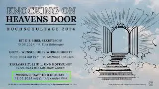 HST24 - Wissenschaft und Glaube? - Dr. Alexander Fink
