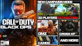 Black Ops 7 ENDGAME Bonus Campaign Mode! DMZ 2.0 32 Player Open World Mode with Zombies (Campaign)