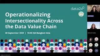 Asia-Pacific Stats Caf&eacute;: Operationalizing Intersectionality across the Data Value Chain