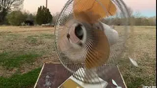 Desk Fan Vs. iPhone XS