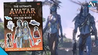 ОГОНЬ и ПЕПЕЛ | ULTIMATE Книга наклеек &mdash; обложка раскрыта