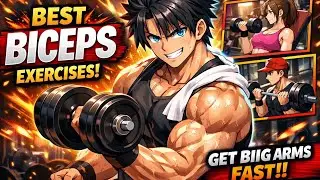 Best biceps exercises! | 5 Top exercises | Biceps workout at home  | #fitness ##WolfMindTech 