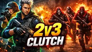 2v3 Intense Custom Match | Underdogs Fight Back