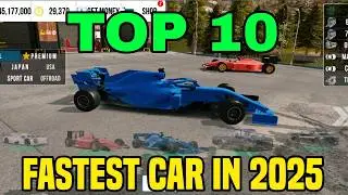 Топ-10 самых быстрых автомобилей по версии CPM в 2025 году